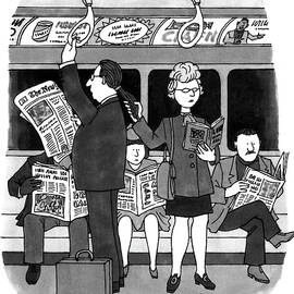 Straphangers by JB Handelsman